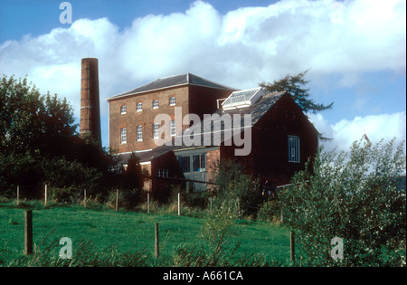 Das Pumpwerk an Crofton in Wiltshire auf der Kennet und Avon Kanal England UK Stockfoto