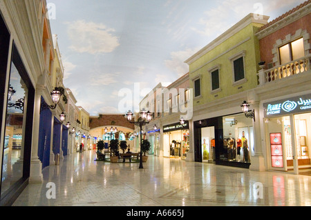 Le Villagio Einkaufszentrum Doha Katar Stockfoto