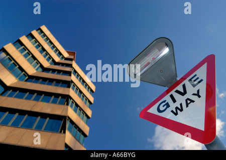 Die Wesleyan Gebäude Birmingham am Ende der Colmore Reihe in der Mitte der Stadt in das Bankenviertel mit einem geben Weg s Stockfoto