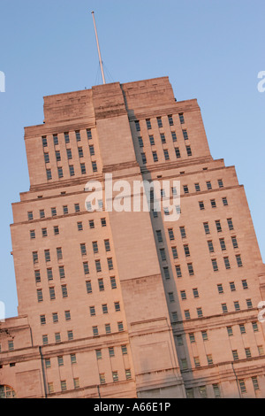 Dem Senat-Haus von der University of London auf Malet Street im Zentrum von London Stockfoto