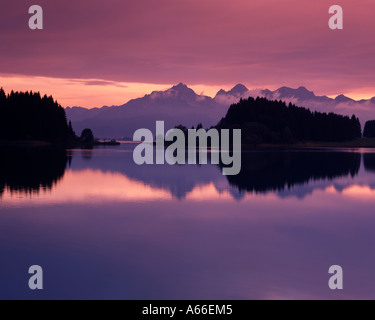 DE - Bayern: See Forggensee in der Nähe von Füssen Stockfoto