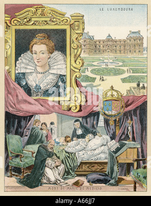 Marie De Medicis Stockfoto