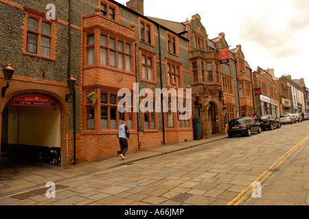 Conway Stadtansichten, Nordwales Stockfoto