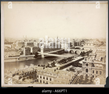 Paris zu nennen, aus Ne C1890 Stockfoto