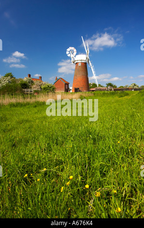 Stracey Arme Mühle, Norfolk Stockfoto