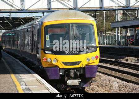 First Capital Connect s-Bahn Haltestelle Huntingdon Stockfoto