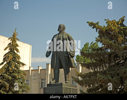 Lenin-Statue am Altstädter Ring, Saki, Krim, Ukraine, Süd-Stabilitätin, Europa, Stockfoto