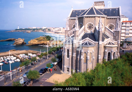 Resort von Biarritz, Süd-West Frankreich Stockfoto