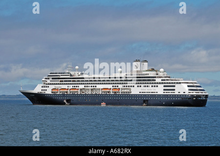 Kreuzzug-Schiff-Fahrt vor Anker Chile Stockfoto