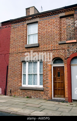 Ringo Starr s Liverpool Nummer 9 Madryn Street in Toxteth Liverpool nach Hause Stockfoto