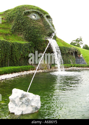 Eingang zum Swarovski Kristall Welt Wattens Tirol Tirol Österreich Stockfoto