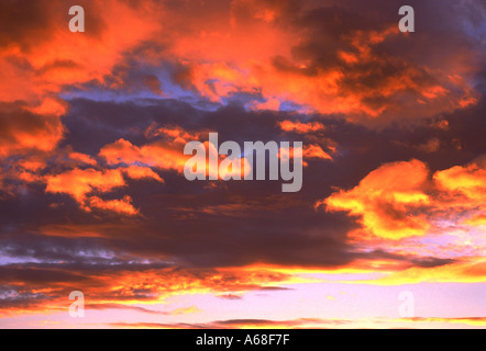 Sonnenuntergang Stockfoto