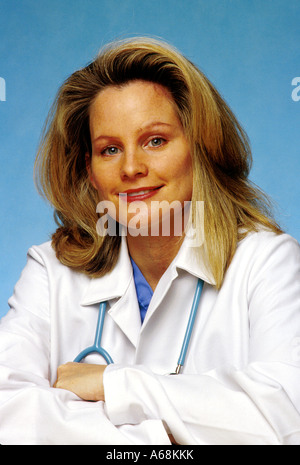 Porträt einer Krankenschwester Stockfoto