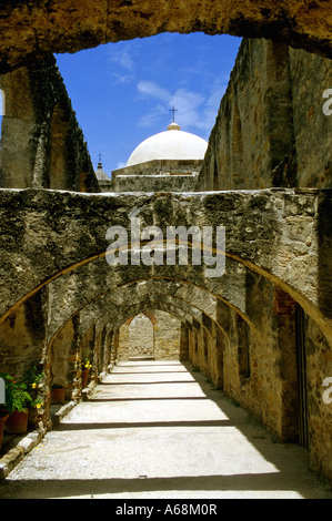 Mission San Jose, San Antonio, Texas Stockfoto