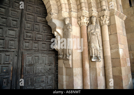 Basilika des Heiligen Vicente Sabina und Cristeta. Avila Stadt. Spanien. Stockfoto