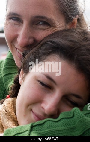 Mutter und Tochter B Stockfoto