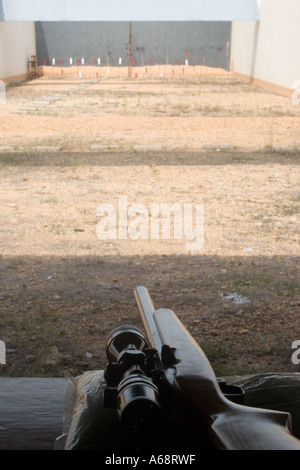 Schießstand Stockfoto