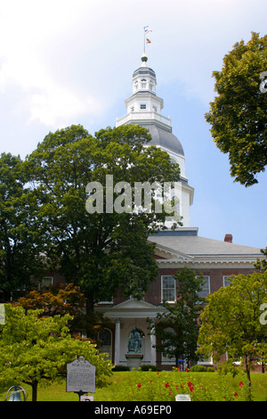 Maryland State House Annapolis Maryland Stockfoto