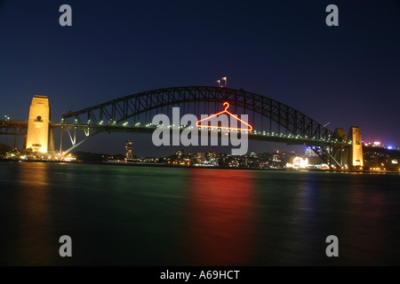 Sydney Harbour Bridge feiert 75. Geburtstag, Australien 2007 Stockfoto