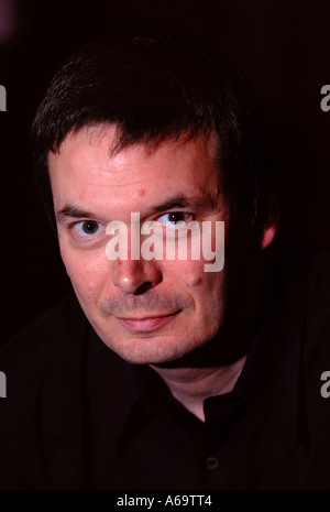 DIE KRIMINALITÄT SCHRIFTSTELLER IAN RANKIN BEIM CHELTENHAM FESTIVAL LITERARISCHE OCT 2005 Stockfoto