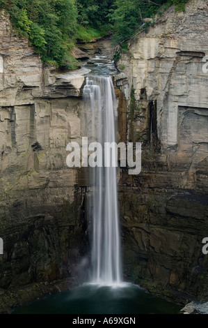 Taughannock fällt Trumansburg New York in der Nähe von Ithaca auf See Cayuga Finger Lakes Region Stockfoto