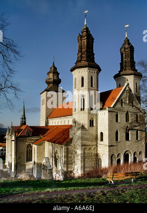 Domkyrkan St. Maria in Visby Stockfoto