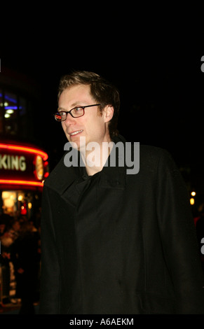 Stephen Merchant in Leicester Square West End London England GB Großbritannien 2007 Stockfoto