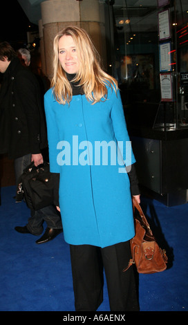 Edith Bowman in Leicester Square West End London England GB Großbritannien 2007 Stockfoto