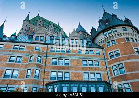 Château Frontenac Grandhotel, Quebec Stadt, Quebec, Kanada, Nordamerika Stockfoto