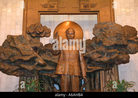 Ho Chi Minh Museum Hanoi Vietnam Süd-Ost-Asien Asien orient orientalische Vietnmaese Stockfoto