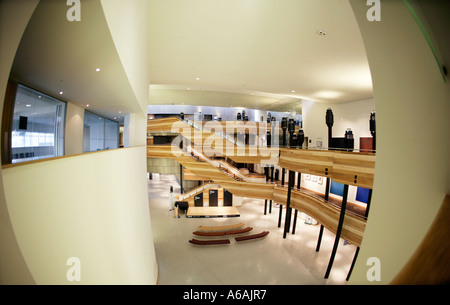 Wales Millennium Centre Interior zeigt der Haupthalle Stockfoto