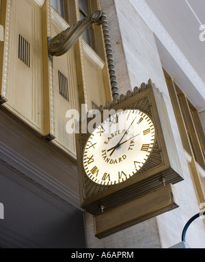 Bahnhof Uhr 30th Street Station Philadelphia Pennsylvania PA USA Stockfoto