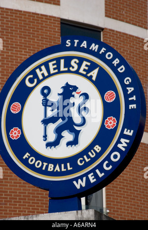 Stamford Bridge Chelsea Football Ground London England Stockfoto