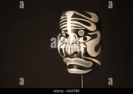 Traditionellen japanischen Kabuki Theater Maske DCSA 0850 Stockfoto