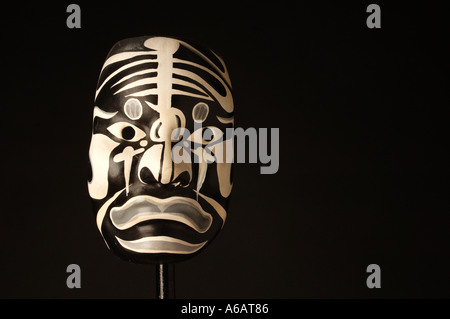 Traditionellen japanischen Kabuki Theater Maske DCSA 0853 Stockfoto