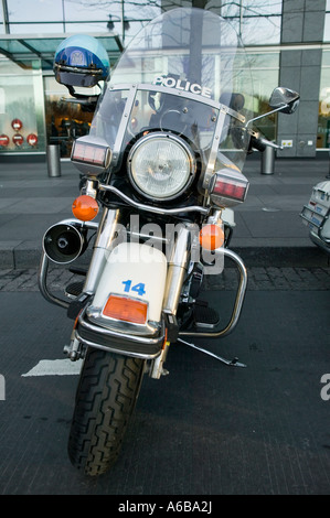 NYPD 1450cc Road King Harley Davidson Motorräder New York USA Dez. 2006 Stockfoto