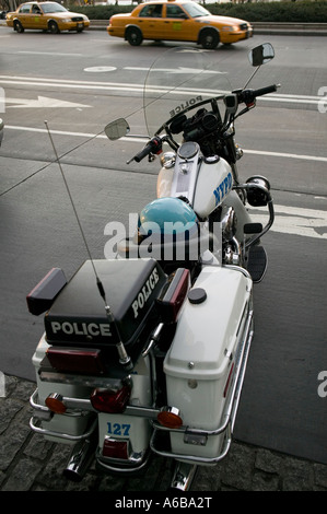 NYPD 1450cc Road King Harley Davidson Motorräder New York USA Dez. 2006 Stockfoto