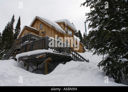 Polarstern-Hütte. Eines der zehnten Berg Hütten in der Nähe von New York Mountain, Colorado Stockfoto