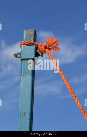 Orange Seil Stockfoto