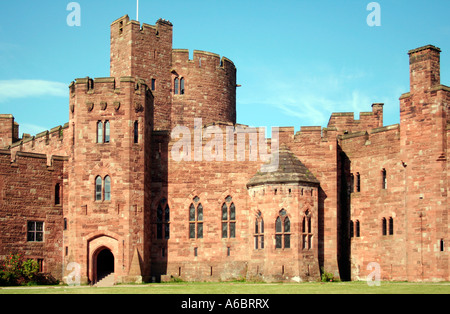 Peckforton Castle, Tarporley, Cheshire, UK Stockfoto