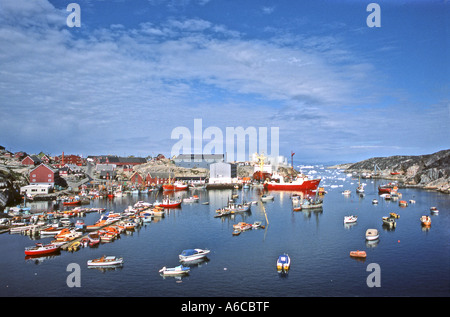 Hafen von Ilulissat, Grönland Stockfoto