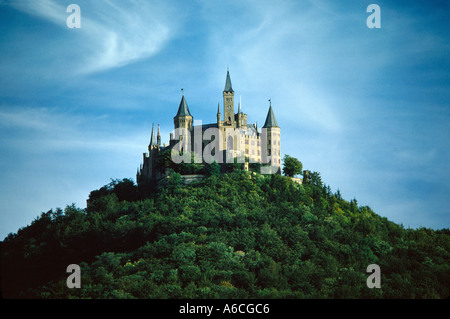 Hohen Zollern Schloss Bayern Süddeutschland Stockfoto