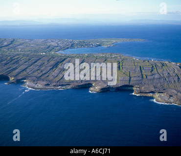 Aran Insel Grafschaft Galway, zerklüftete Insel im Atlantik Westküste Irlands, Schönheit in der Natur, Stockfoto