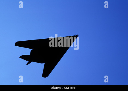 Die f-117 Nighthawk Stealth Fighter ausziehen Stockfoto