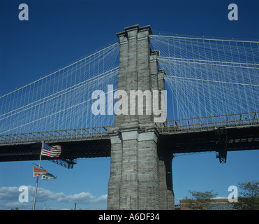 Brooklyn Bridge In New York City Stockfoto