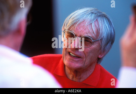 Formel 1-Boss Bernie Ecclestone Stockfoto