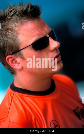 Kimi Räikkönen Formel1-Fahrer Stockfoto