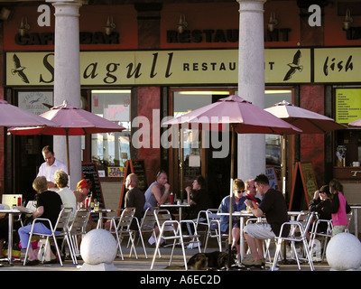 Brighton Chip Fischrestaurant Stockfoto