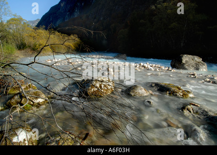 Triglav Nationalpark, Slowenien Stockfoto