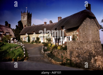 Cottages Godshill Isle of Wight England Stockfoto